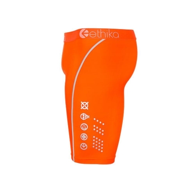 Ethika SubZero Neon Staple Boys' Underwear Orange | ZR1827439